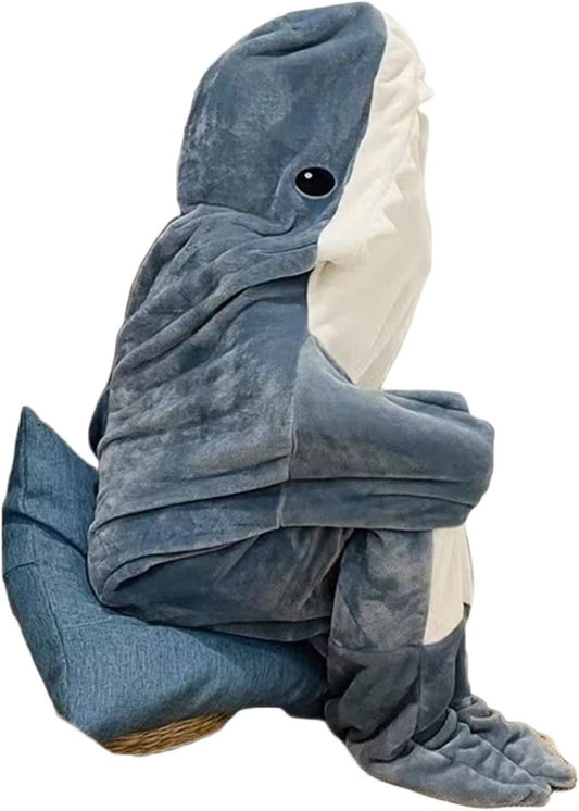 Cartoon Shark Blanket | For Children Adult - A TikTok Sensation!